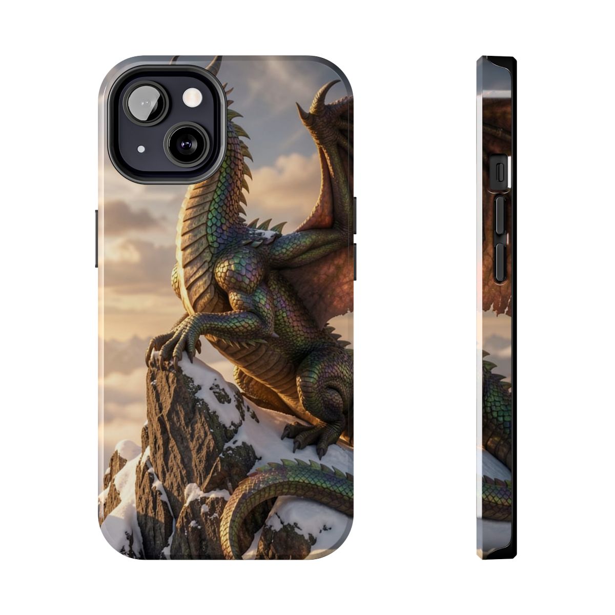 Alpine Crown Dragon Tough Phone Case dark fantasy dragon gift from The Ember Hoard