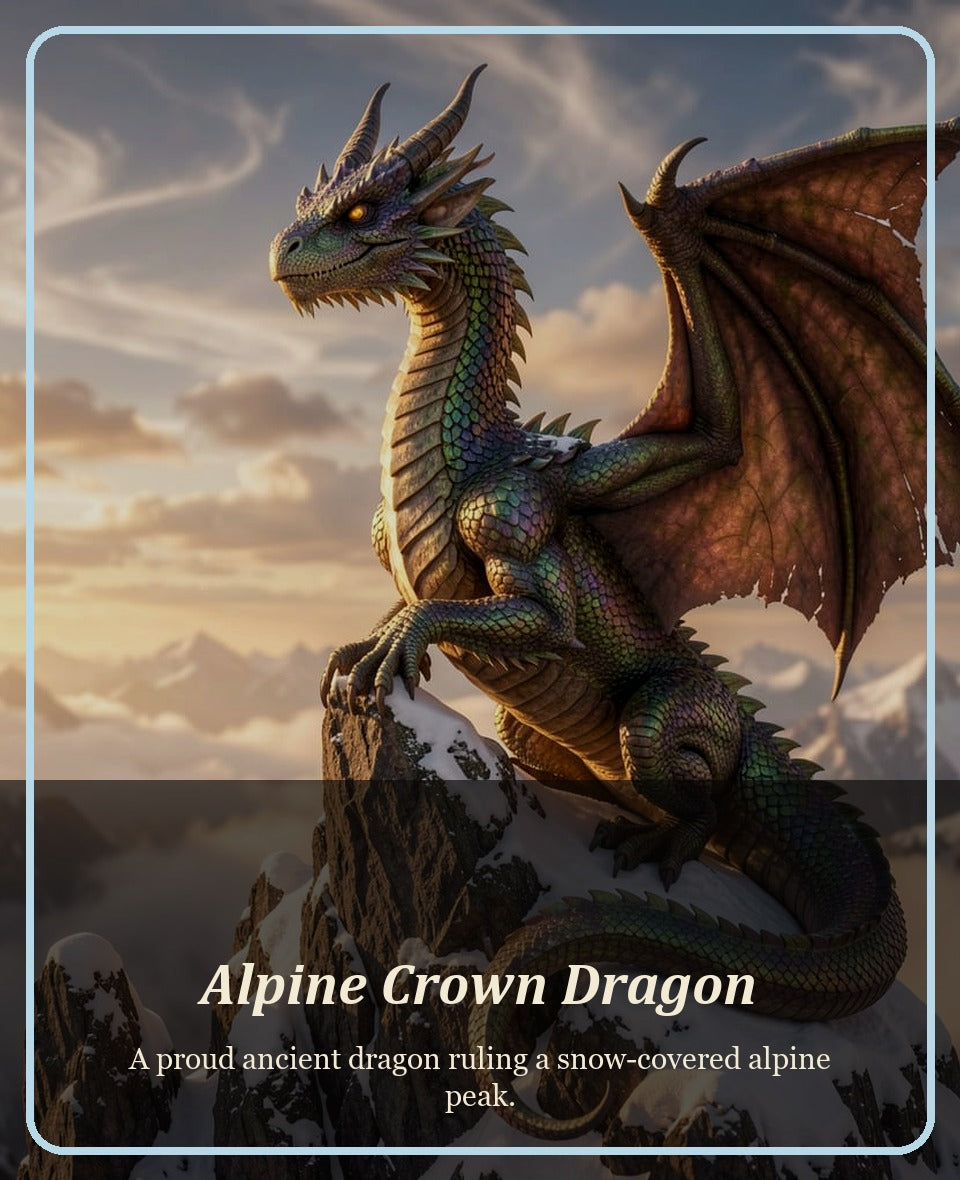 Alpine Crown Dragon artwork