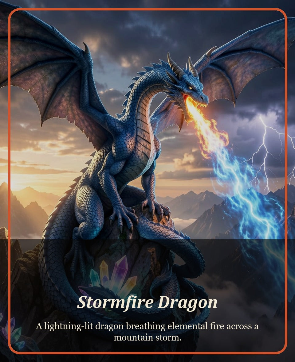 Stormfire Dragon artwork